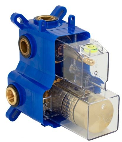 VALVULA DUCHA EMPOTRADA 1/2" 2 SALIDAS INVERSOR CERAMICO