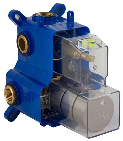 VALVULA DUCHA EMPOTRADA 1/2" 2 SALIDAS INVERSOR CERAMICO