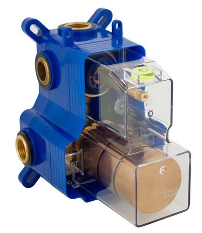 VALVULA DUCHA EMPOTRAR 1/2" 2 SALIDAS INVERSOR CERAMICO