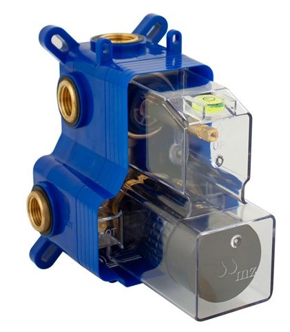 VALVULA DUCHA EMPOTRADA 1/2" 3 SALIDAS INVERSOR CERAMICO