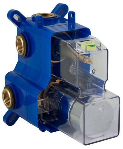 VALVULA DUCHA EMPOTRAR 1/2" 3 SALIDAS INVERSOR CERAMICO