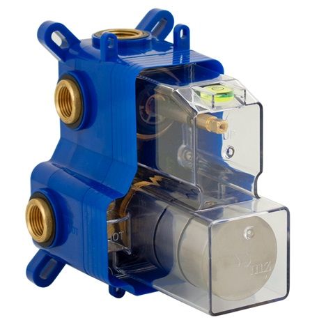 VALVULA DUCHA EMPOTRAR 1/2" 3 SALIDAS INVERSOR CERAMICO