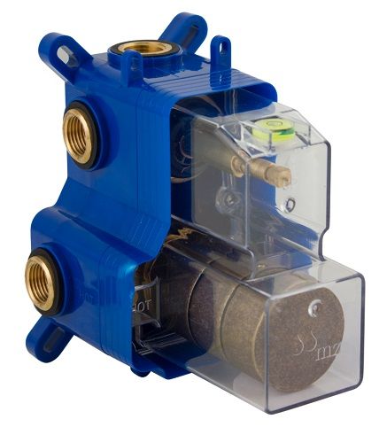 VALVULA DUCHA EMPOTRAR 1/2" 2 SALIDAS INVERSOR CERAMICO