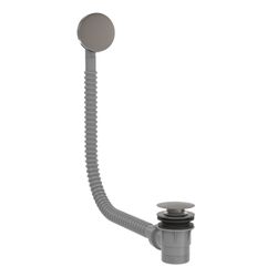 Válvula de desagüe Click‑clack con rebosadero para bañera