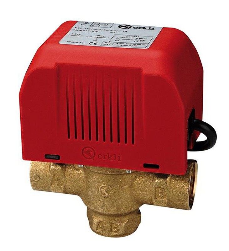 Válvula zona 3 vias sin micro vz3 3/4'' h-h